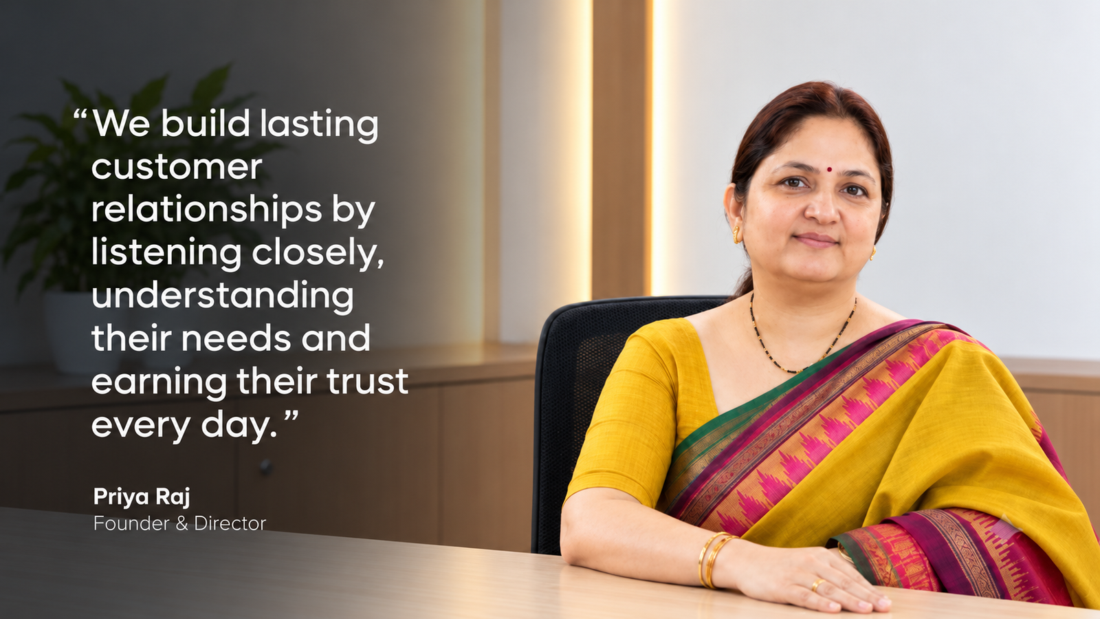 Corporate Portrait with Priya Raj